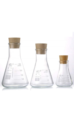 Glass flask set
